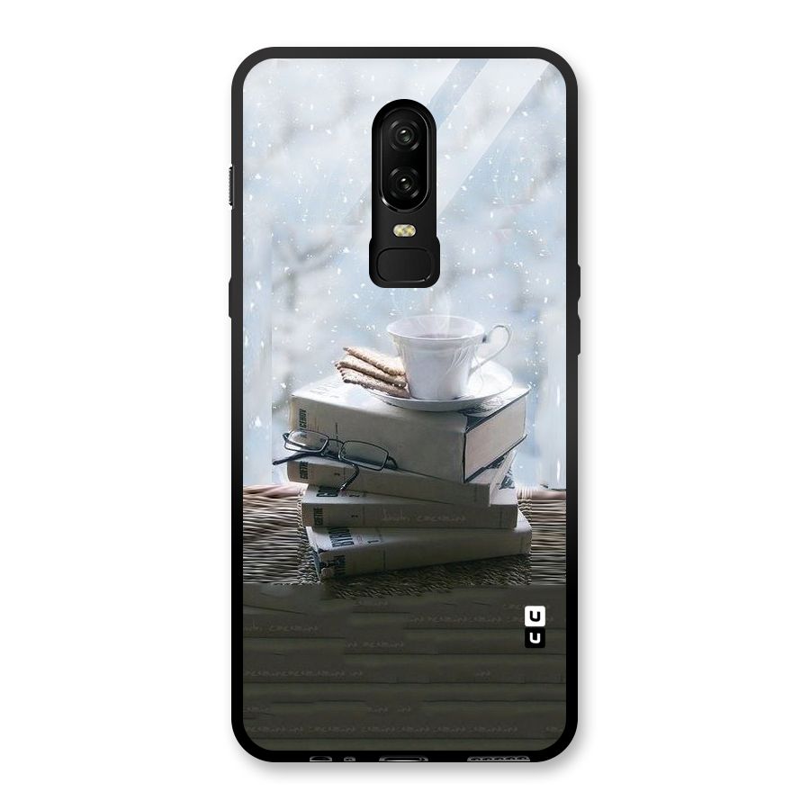 Winter Reads Glass Back Case for OnePlus 6