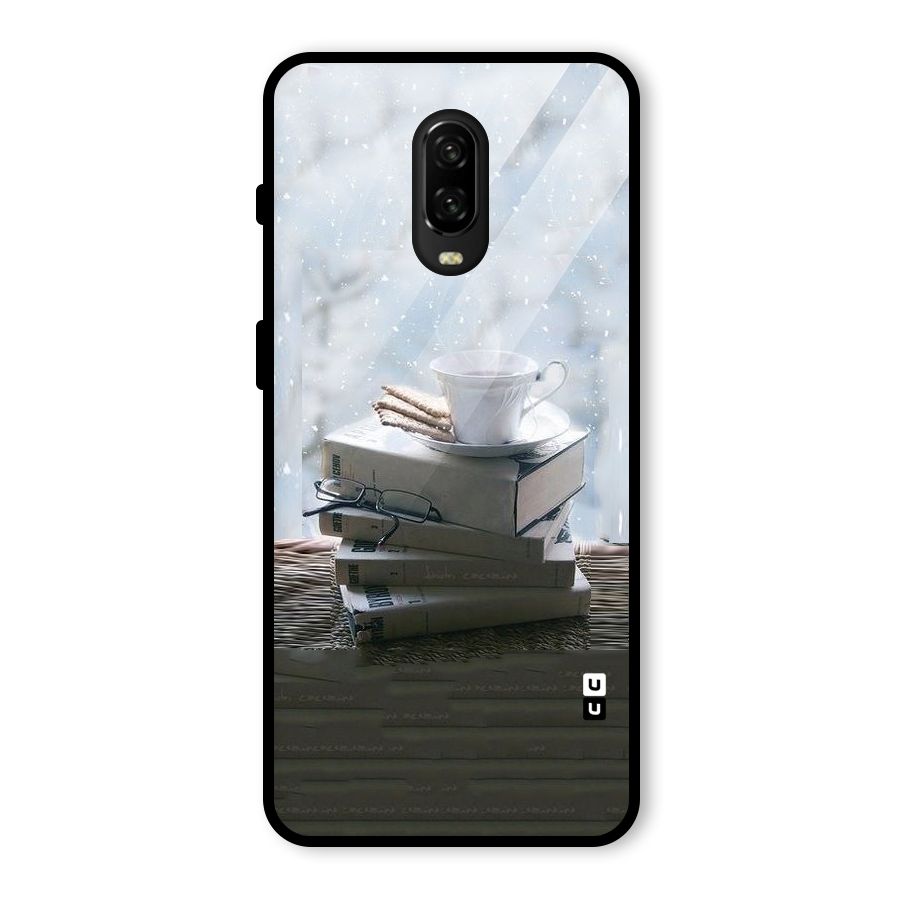 Winter Reads Glass Back Case for OnePlus 6T