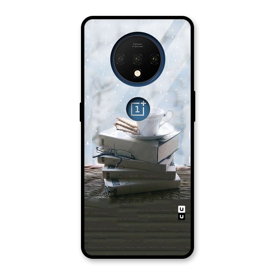 Winter Reads Glass Back Case for OnePlus 7T