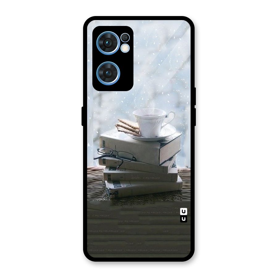 Winter Reads Glass Back Case for Oppo Reno7 5G