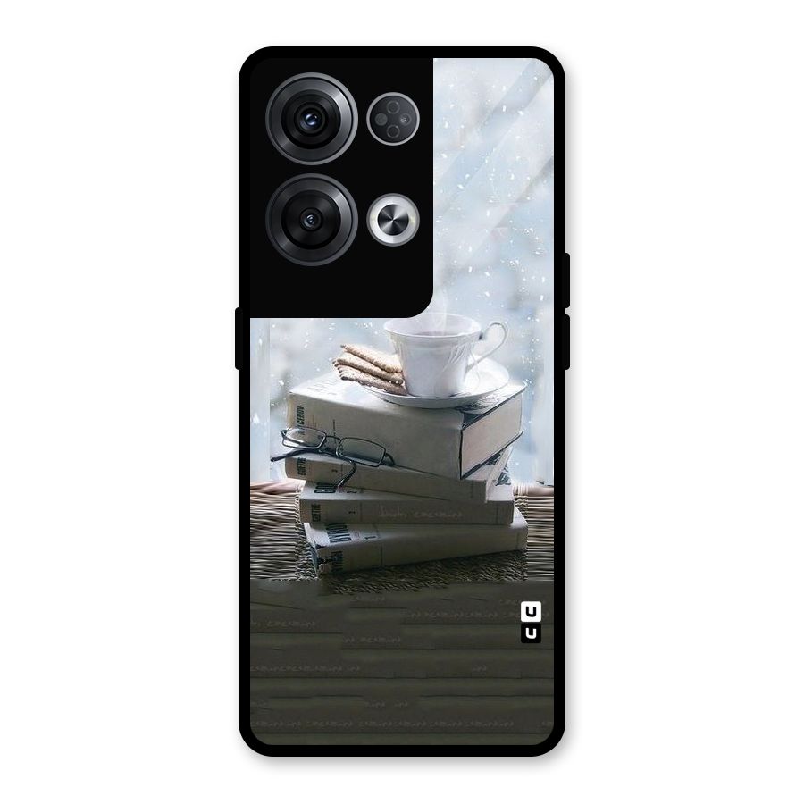 Winter Reads Glass Back Case for Oppo Reno8 Pro 5G