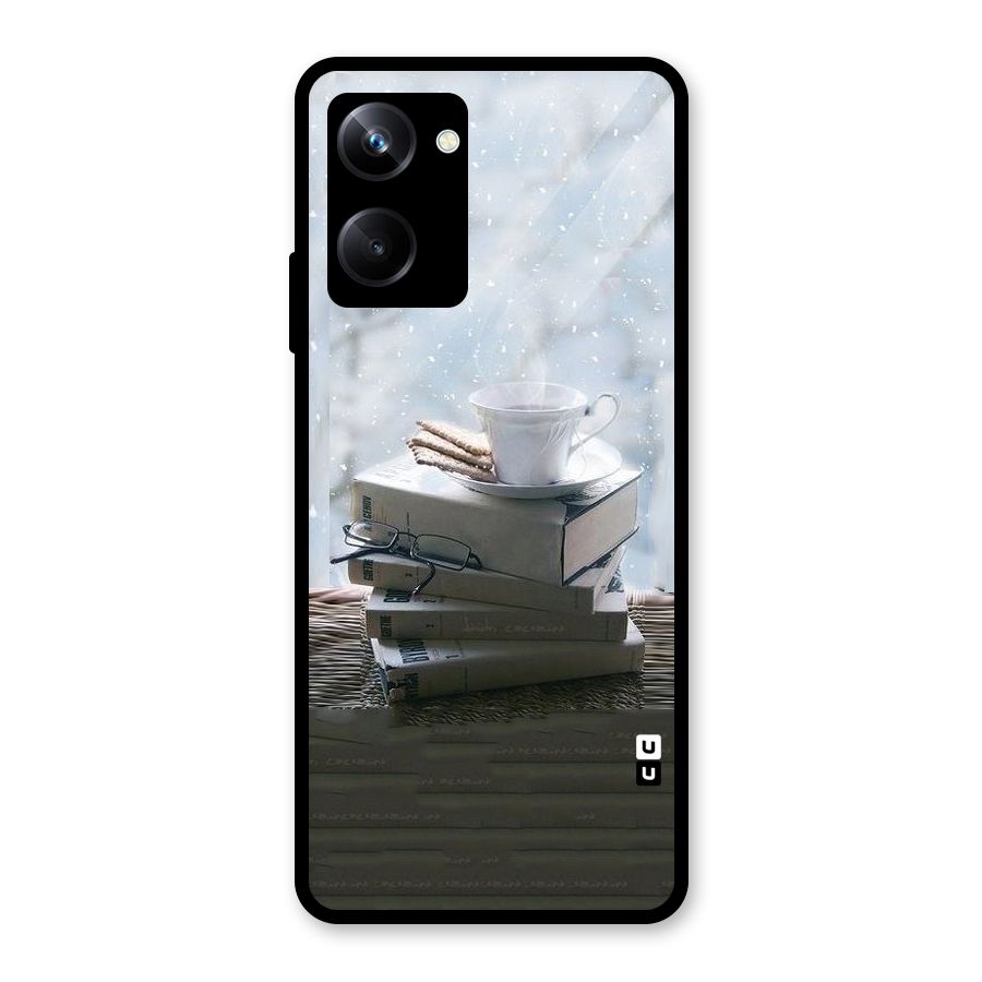 Winter Reads Glass Back Case for Realme 10 Pro
