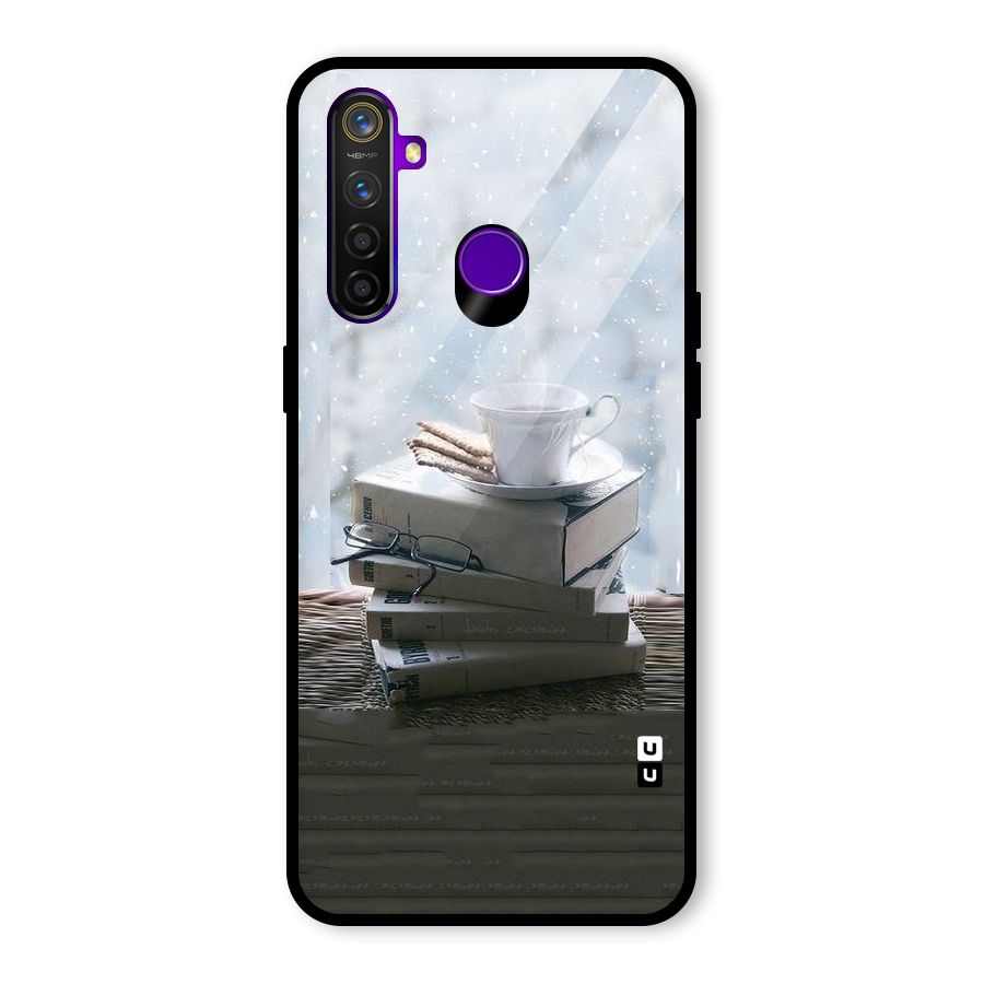 Winter Reads Glass Back Case for Realme 5 Pro