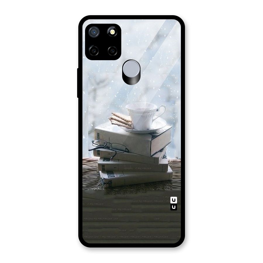 Winter Reads Glass Back Case for Realme C12