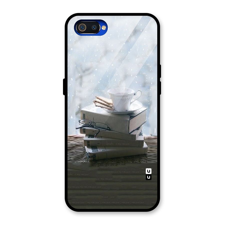 Winter Reads Glass Back Case for Realme C2