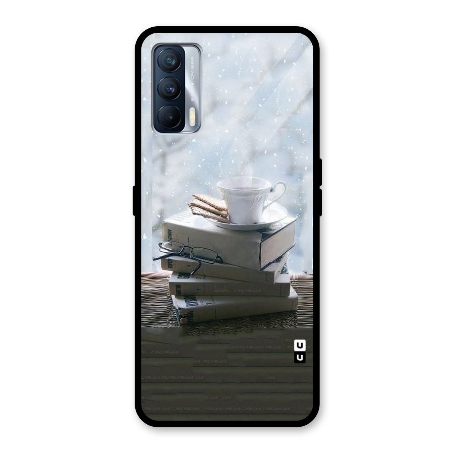Winter Reads Glass Back Case for Realme X7