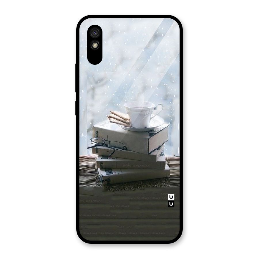 Winter Reads Glass Back Case for Redmi 9i