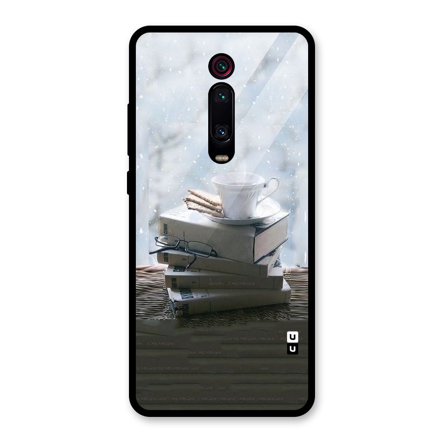 Winter Reads Glass Back Case for Redmi K20