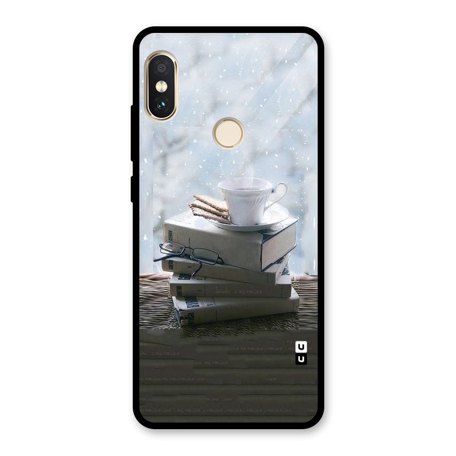 Winter Reads Glass Back Case for Redmi Note 5 Pro