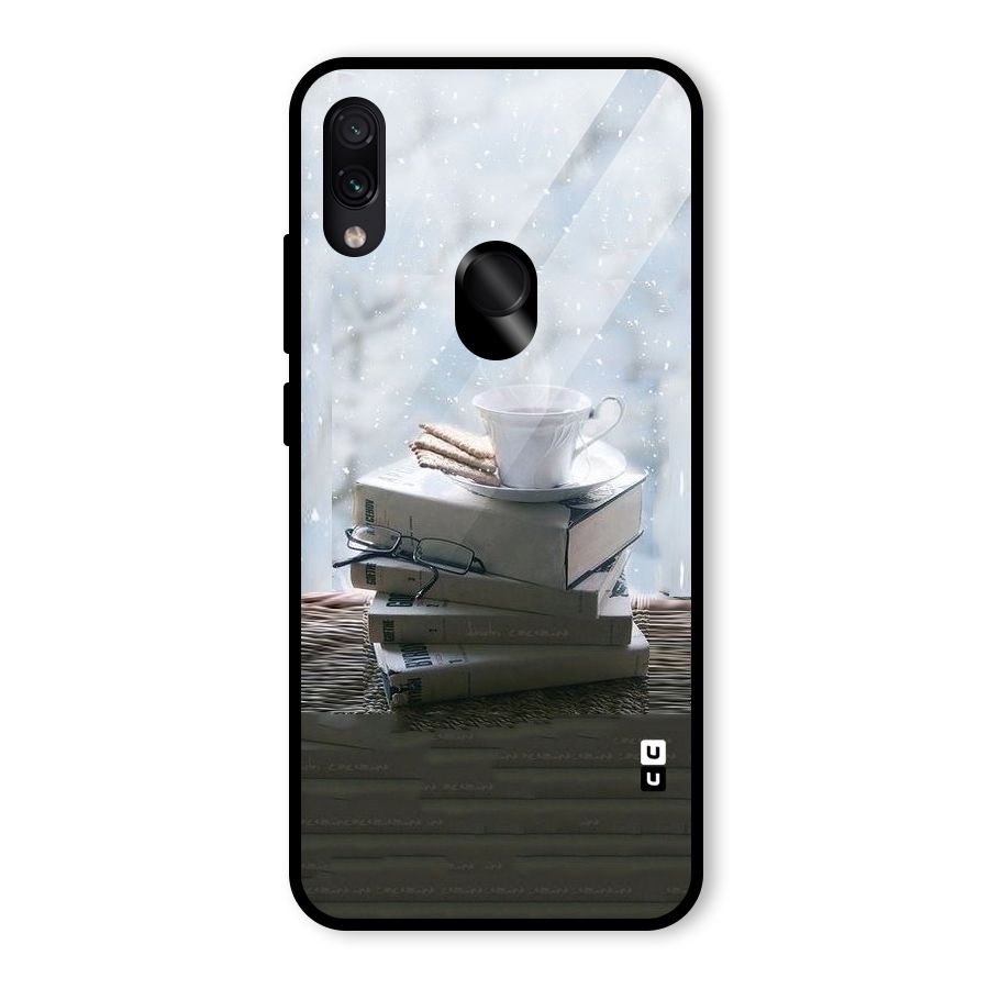 Winter Reads Glass Back Case for Redmi Note 7 Pro