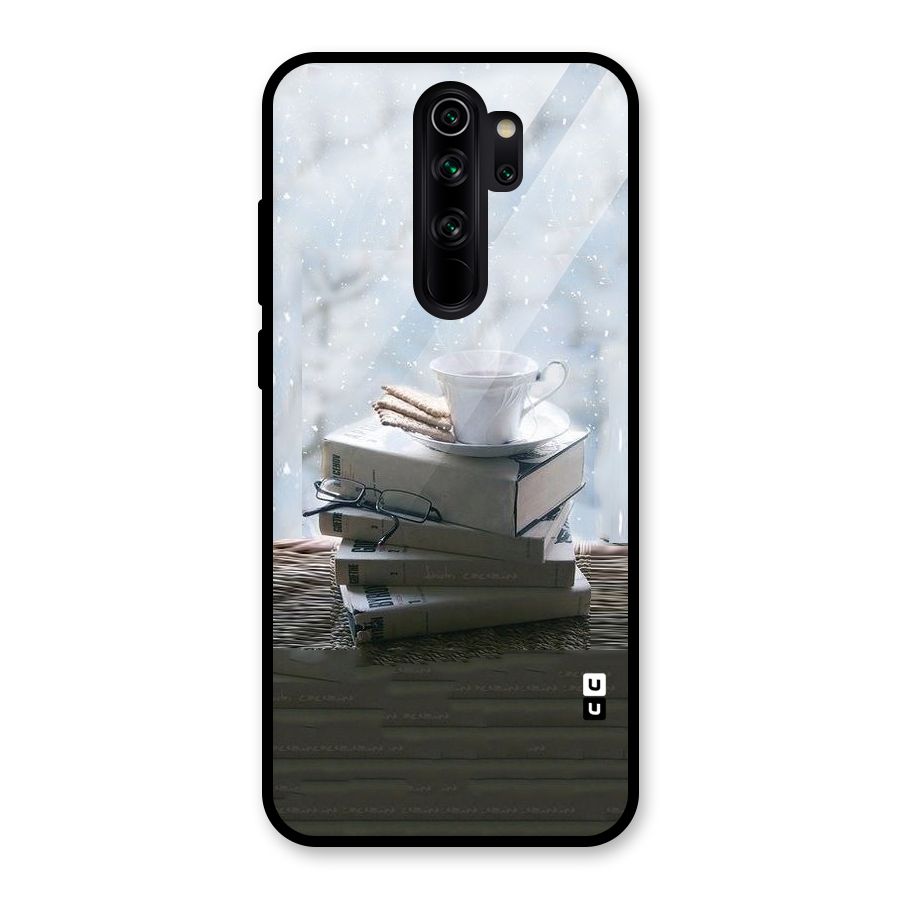 Winter Reads Glass Back Case for Redmi Note 8 Pro