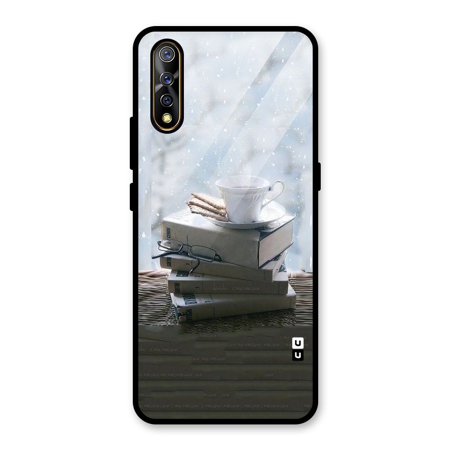 Winter Reads Glass Back Case for Vivo S1