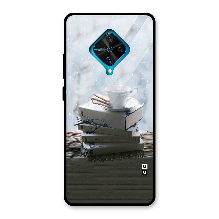 Winter Reads Glass Back Case for Vivo S1 Pro