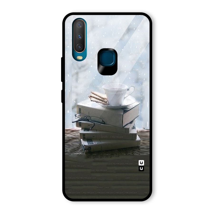 Winter Reads Glass Back Case for Vivo U10