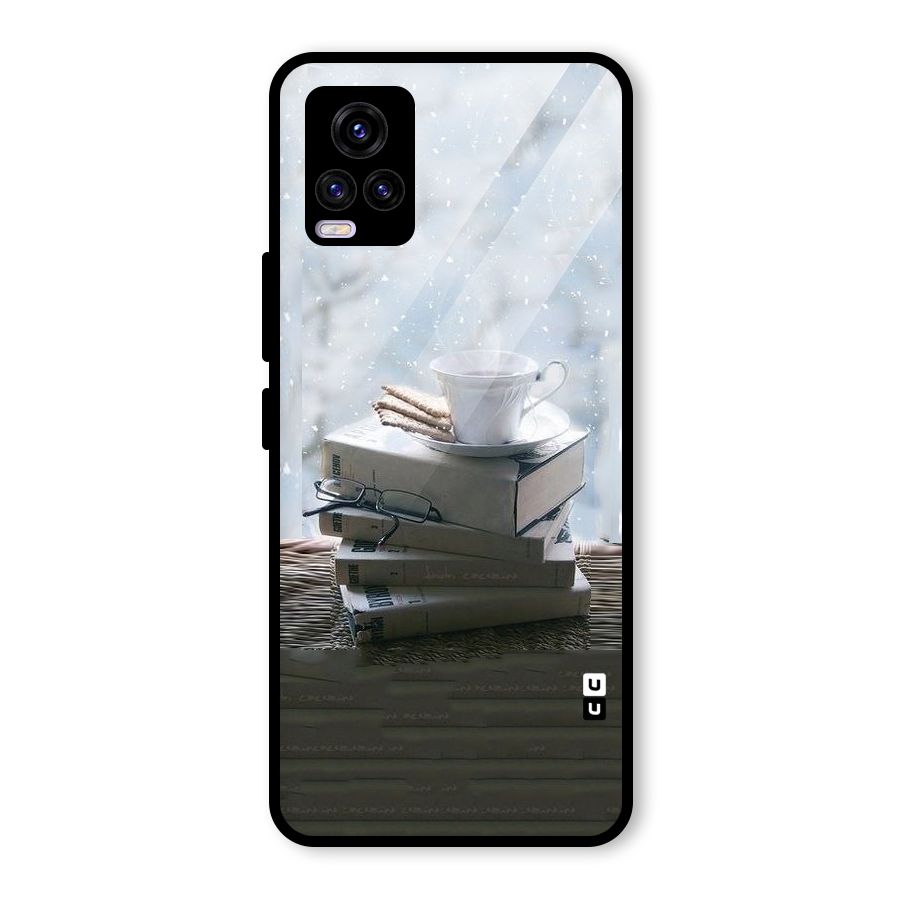 Winter Reads Glass Back Case for Vivo V20