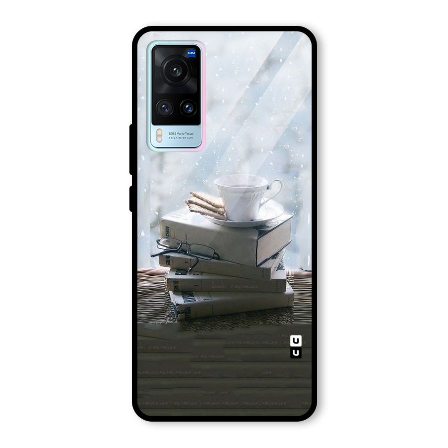 Winter Reads Glass Back Case for Vivo X60