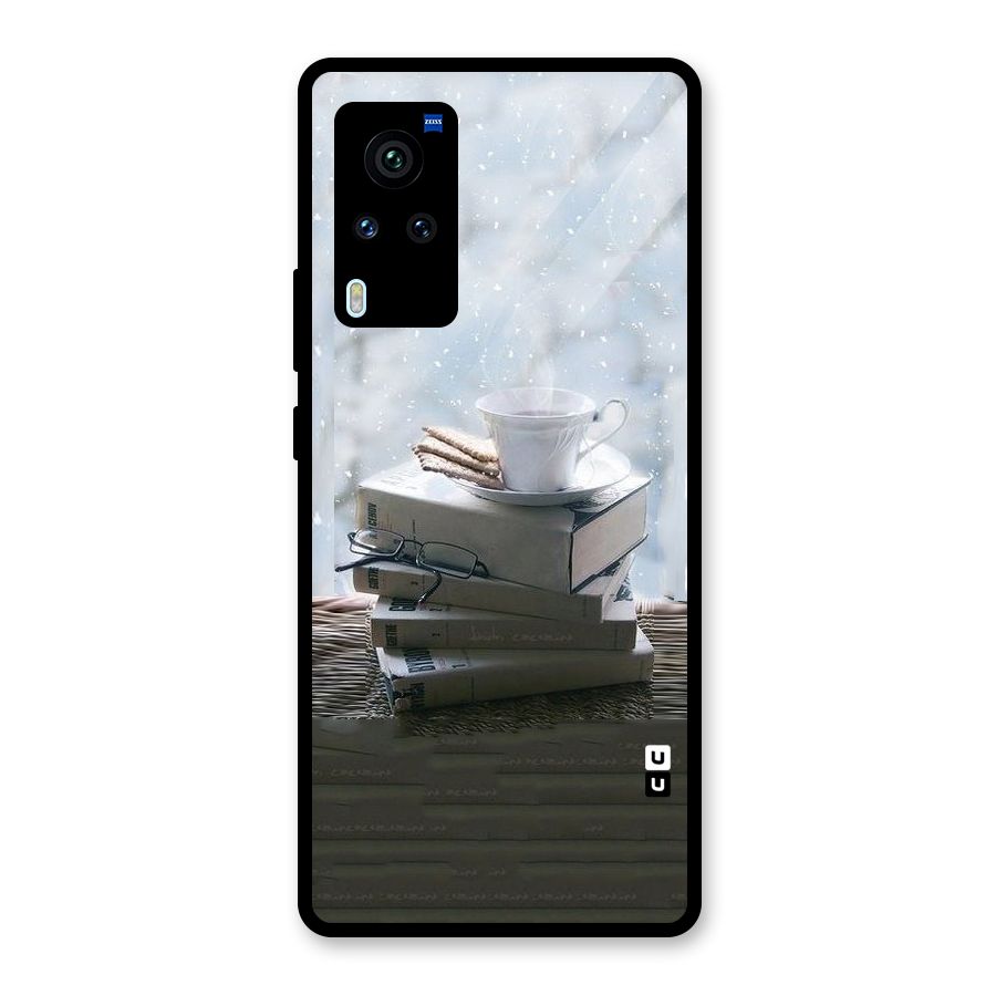 Winter Reads Glass Back Case for Vivo X60 Pro