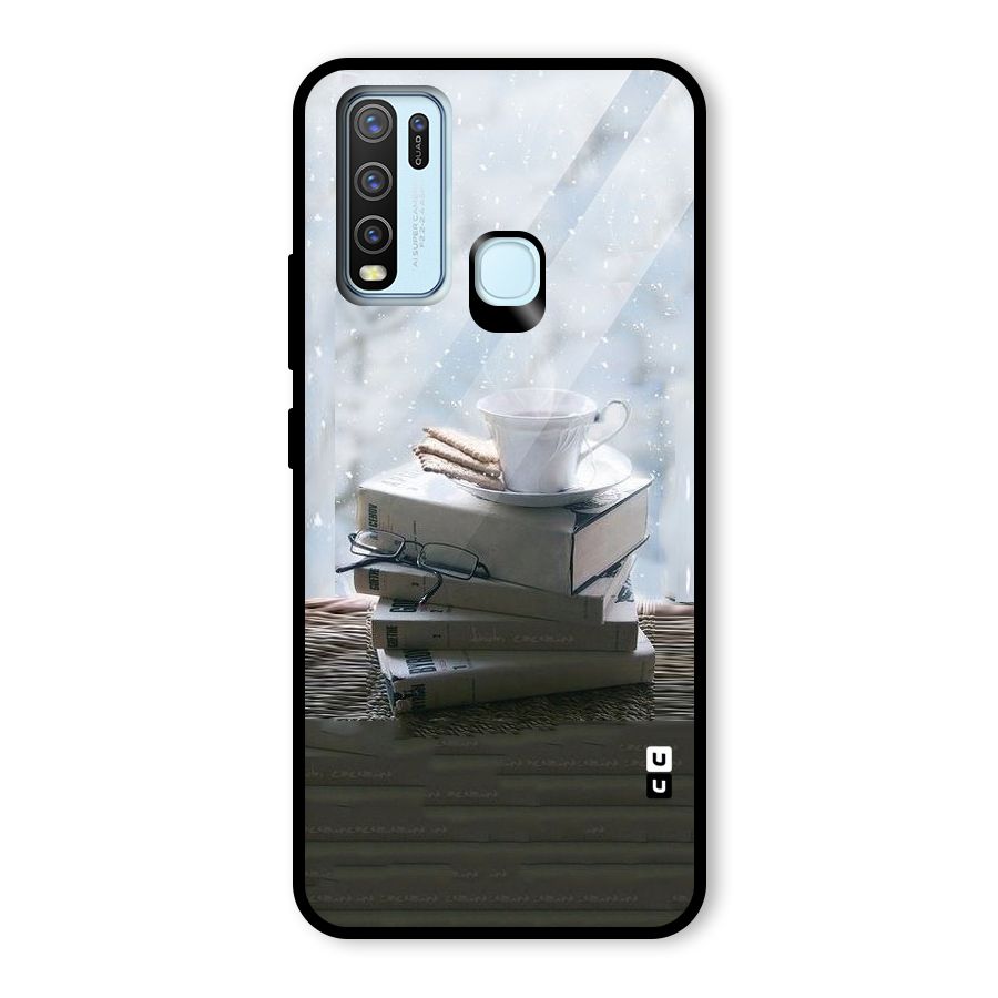 Winter Reads Glass Back Case for Vivo Y50