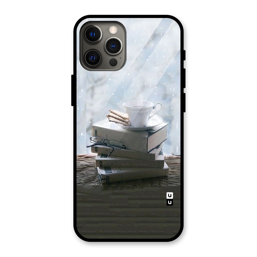 Winter Reads Glass Back Case for iPhone 12 Pro Max