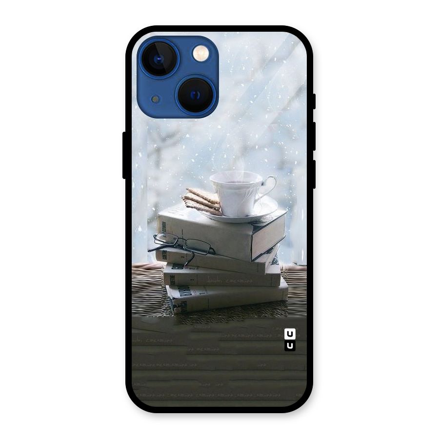 Winter Reads Glass Back Case for iPhone 13 Mini
