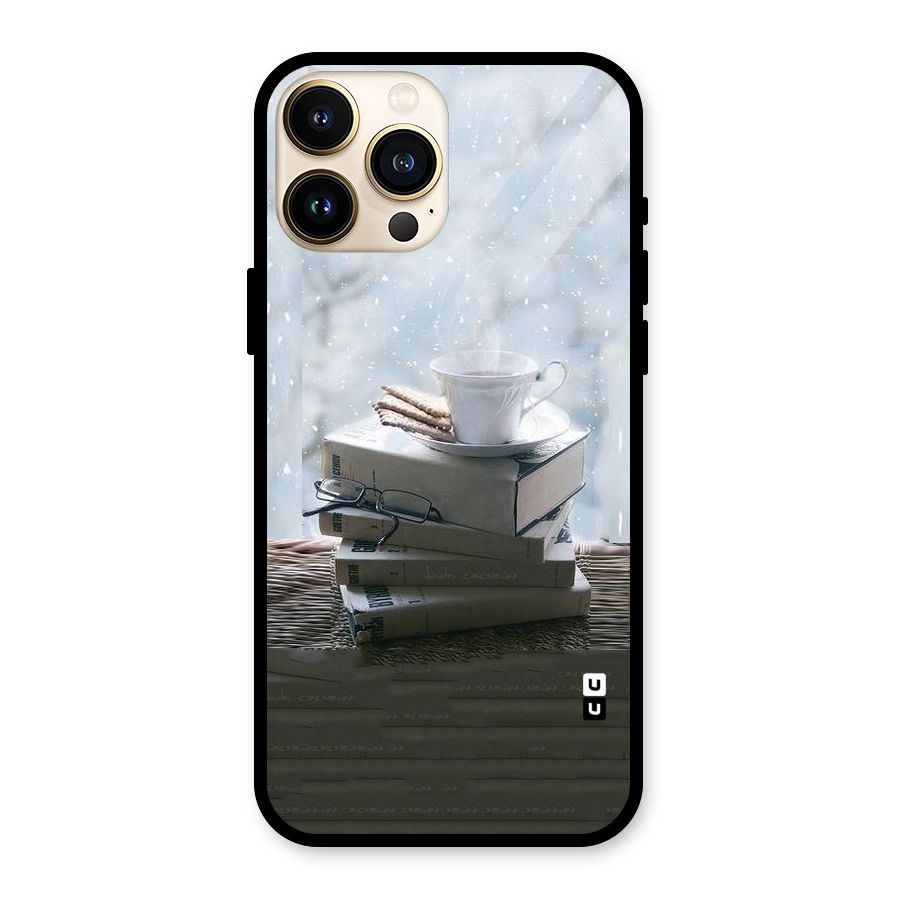 Winter Reads Glass Back Case for iPhone 13 Pro Max