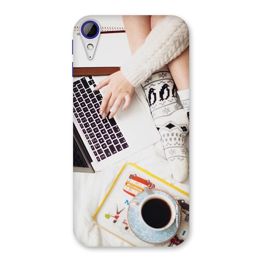 Winter Relaxation Back Case for Desire 830