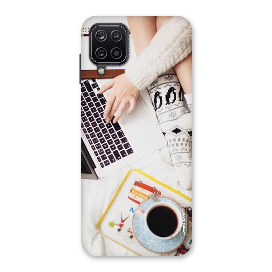 Winter Relaxation Back Case for Galaxy A12