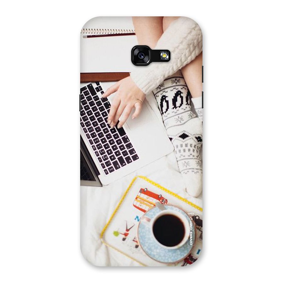 Winter Relaxation Back Case for Galaxy A5 2017