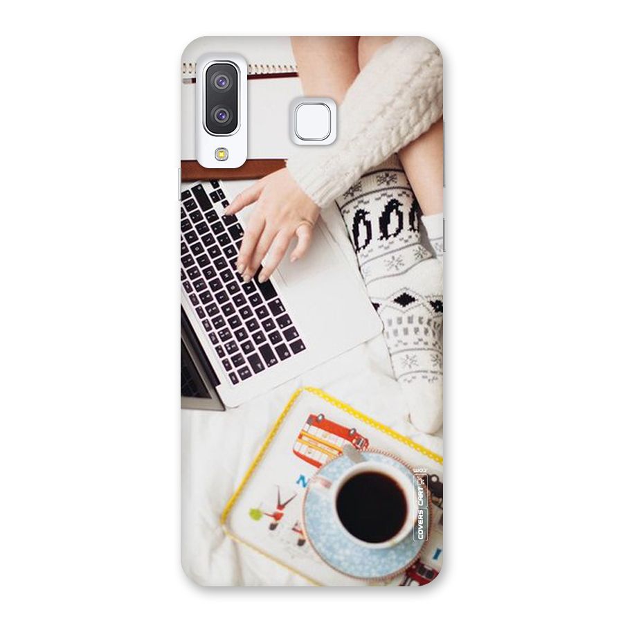 Winter Relaxation Back Case for Galaxy A8 Star