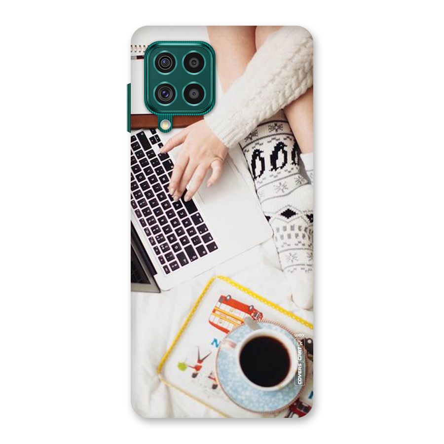Winter Relaxation Back Case for Galaxy F62