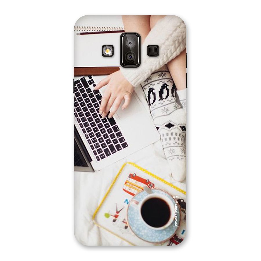 Winter Relaxation Back Case for Galaxy J7 Duo