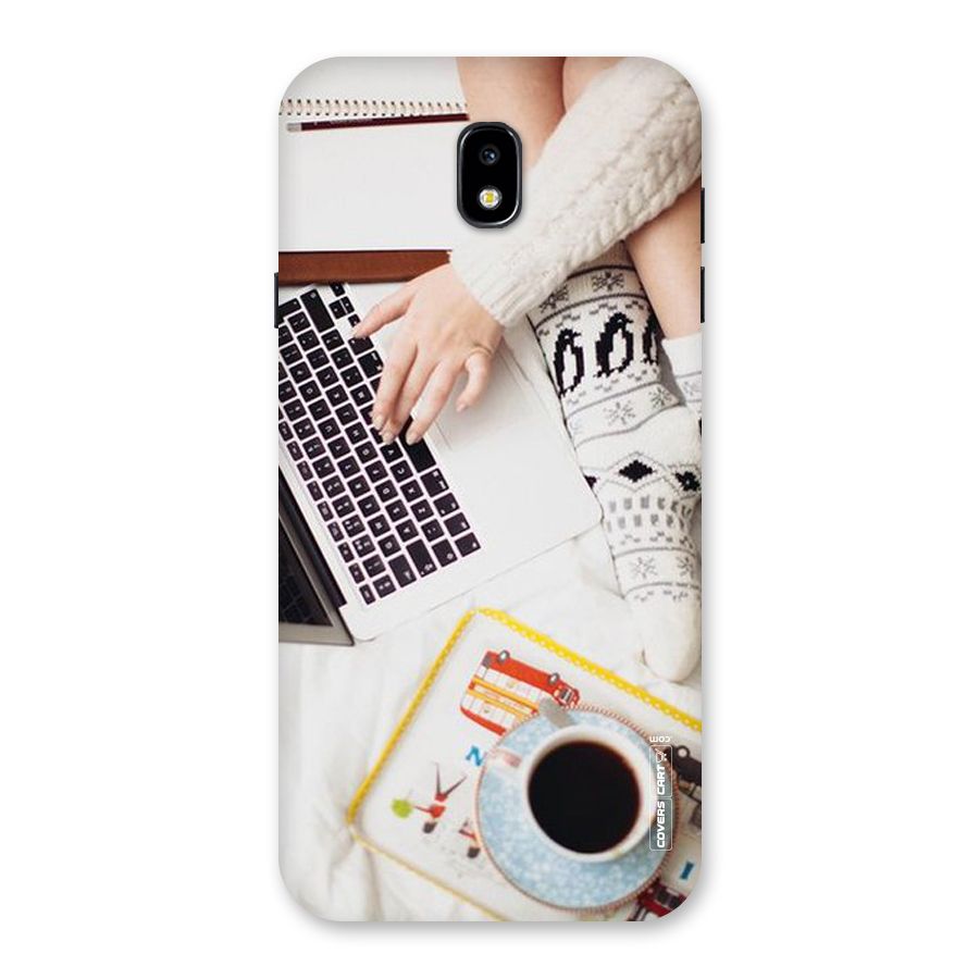 Winter Relaxation Back Case for Galaxy J7 Pro