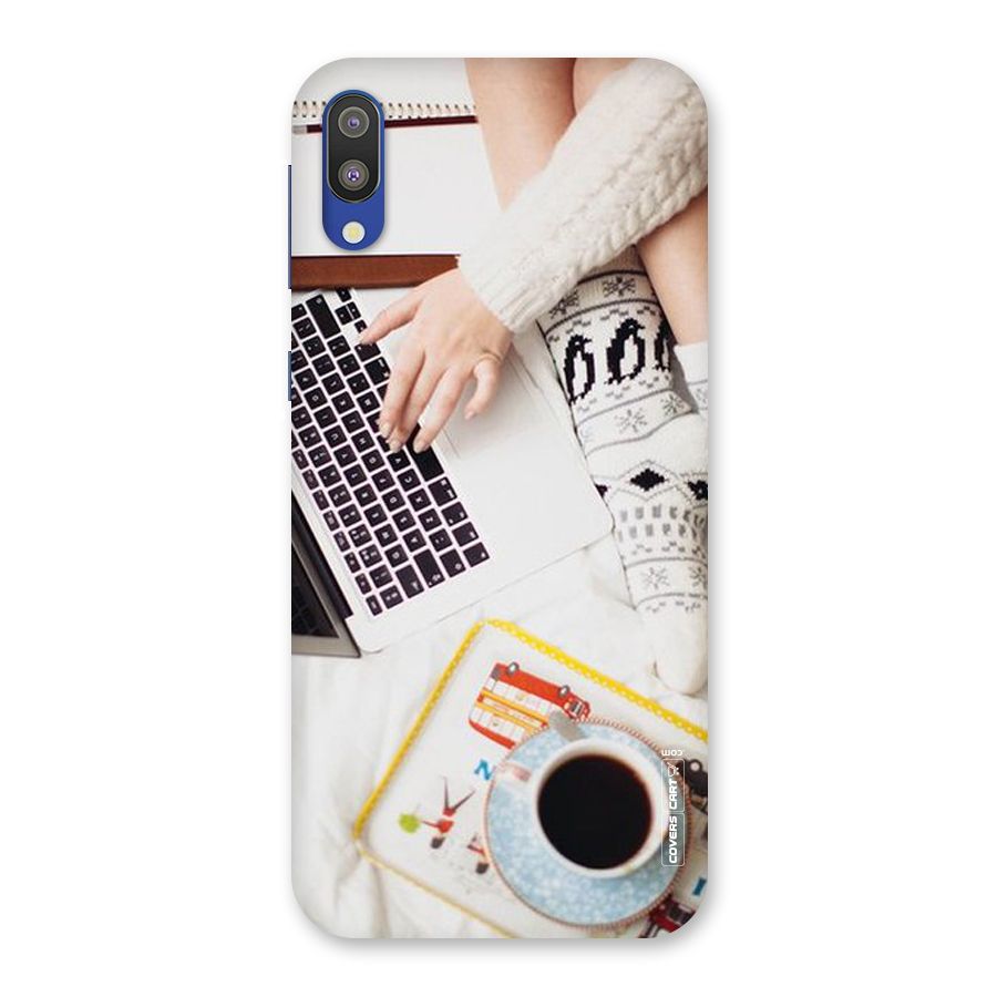 Winter Relaxation Back Case for Galaxy M10