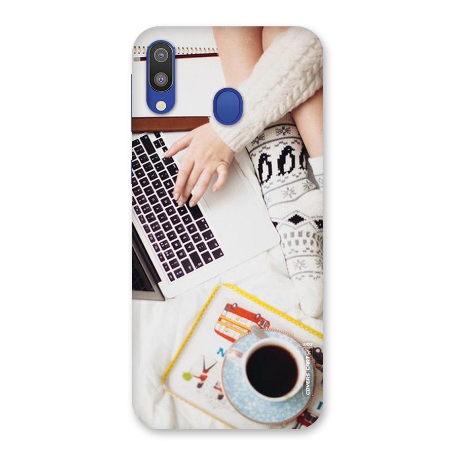 Winter Relaxation Back Case for Galaxy M20