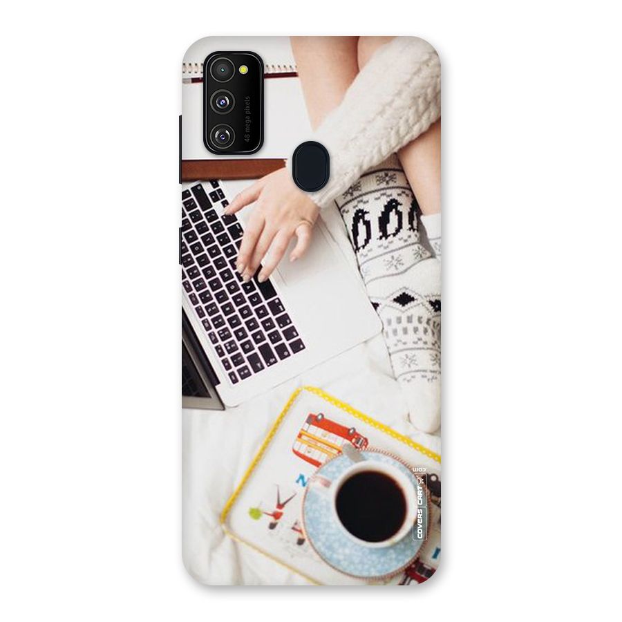 Winter Relaxation Back Case for Galaxy M30s