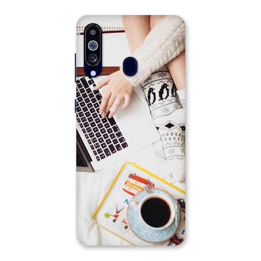 Winter Relaxation Back Case for Galaxy M40