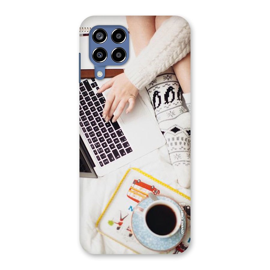 Winter Relaxation Back Case for Galaxy M53 5G