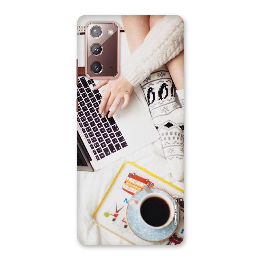 Winter Relaxation Back Case for Galaxy Note 20