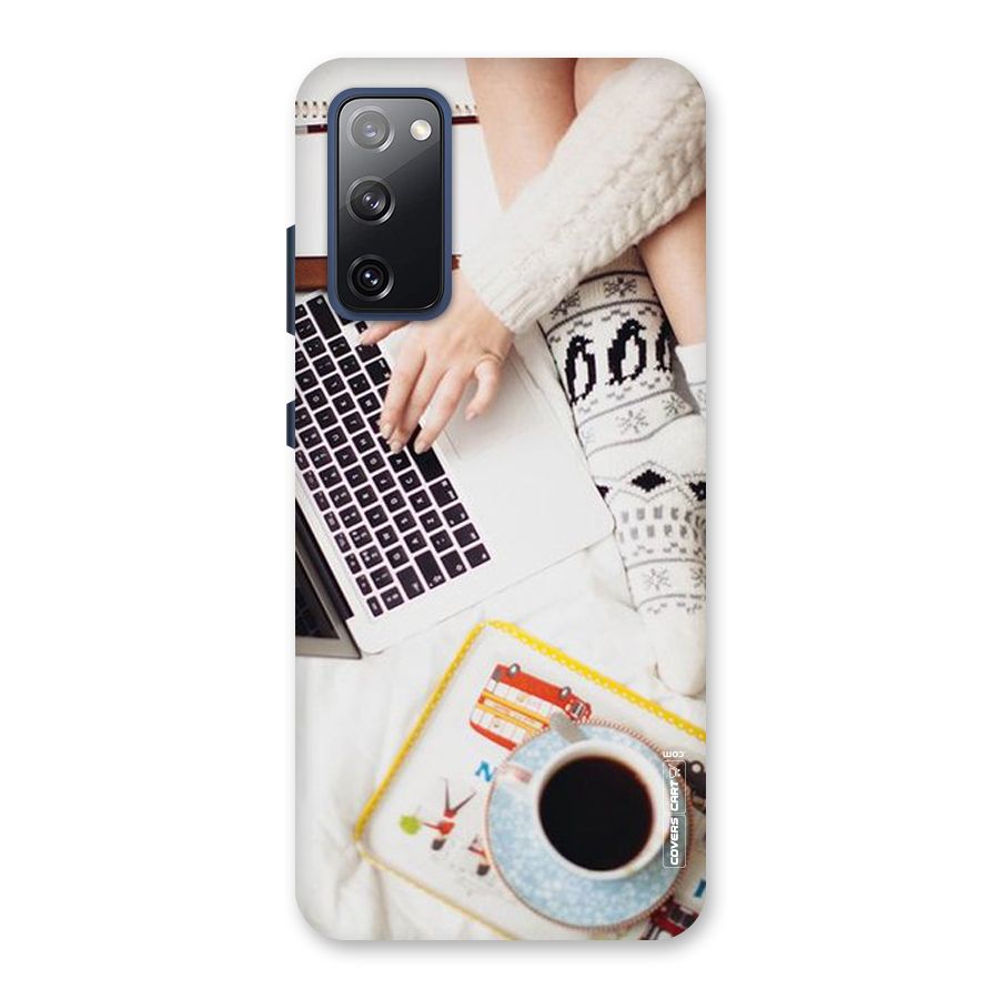 Winter Relaxation Back Case for Galaxy S20 FE