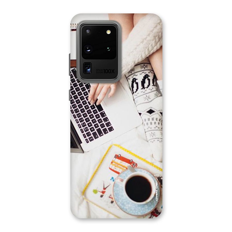 Winter Relaxation Back Case for Galaxy S20 Ultra