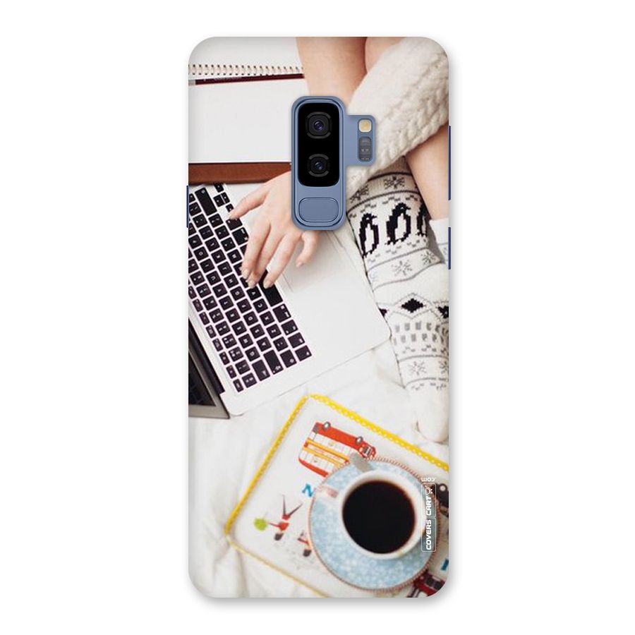 Winter Relaxation Back Case for Galaxy S9 Plus