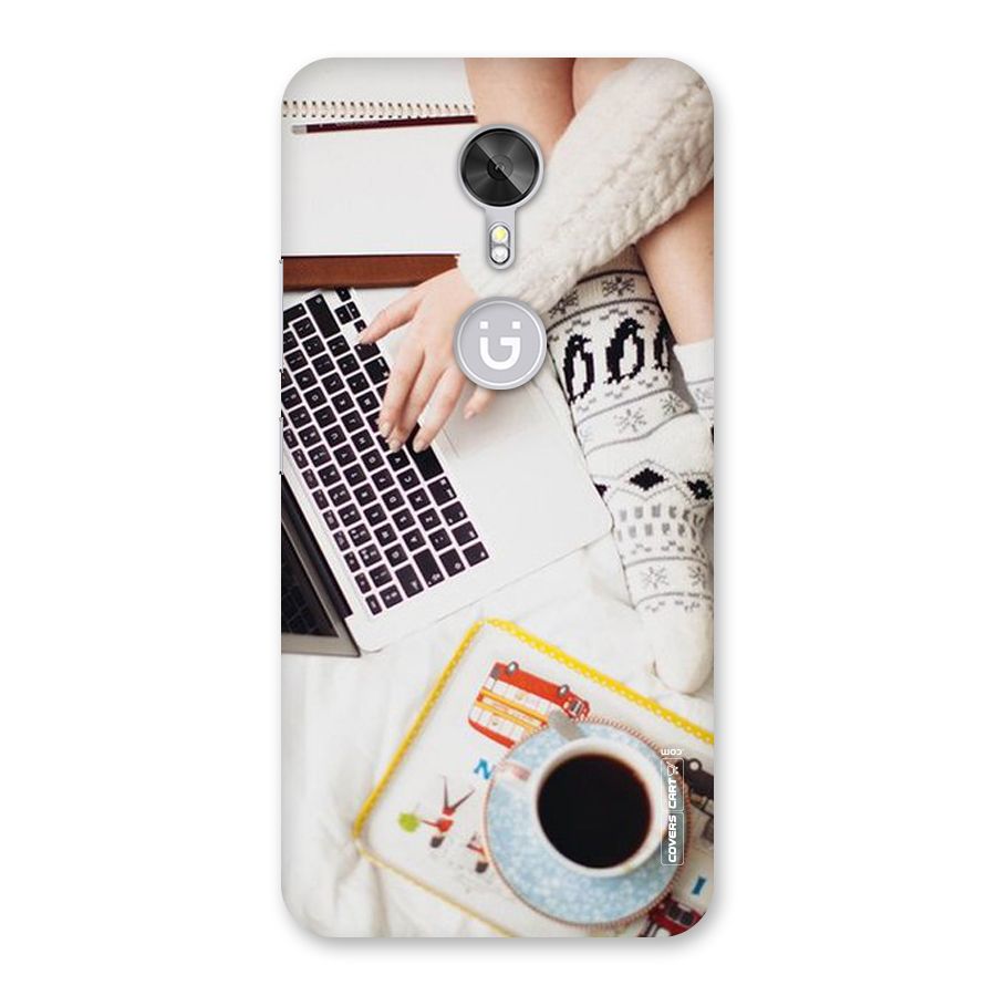 Winter Relaxation Back Case for Gionee A1