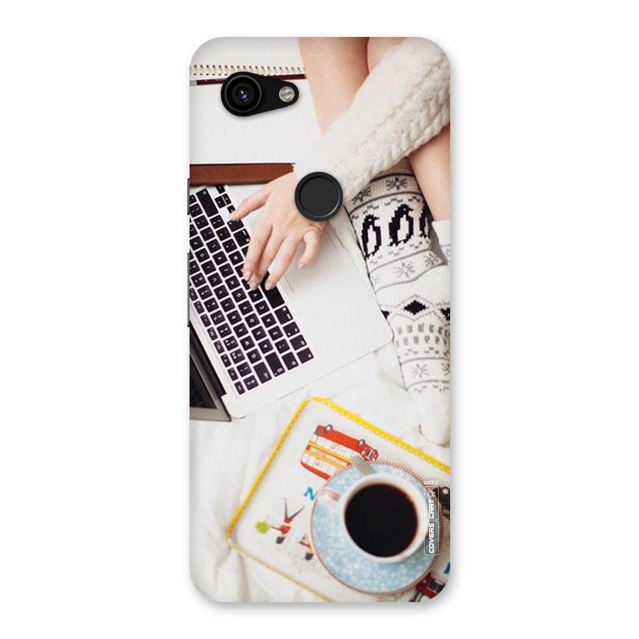 Winter Relaxation Back Case for Google Pixel 3a