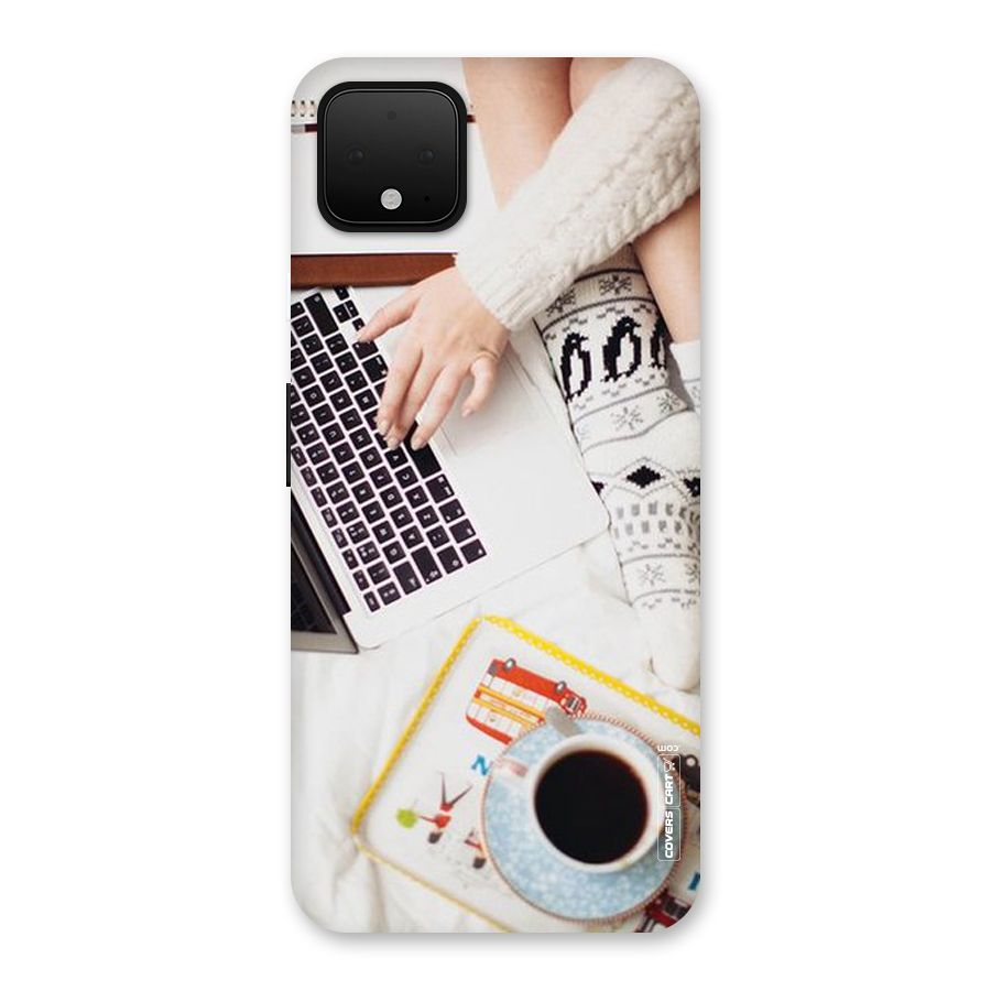 Winter Relaxation Back Case for Google Pixel 4 XL