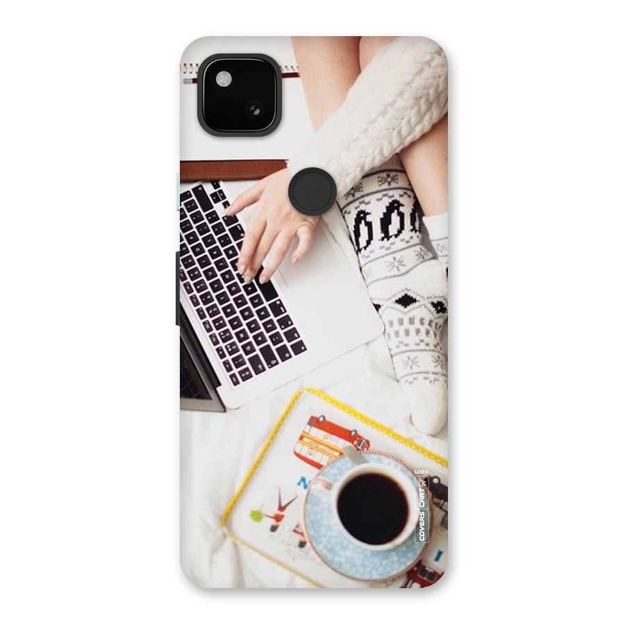 Winter Relaxation Back Case for Google Pixel 4a
