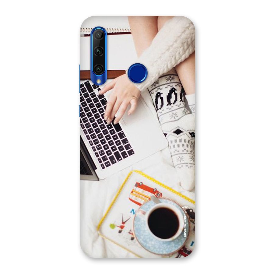 Winter Relaxation Back Case for Honor 20i