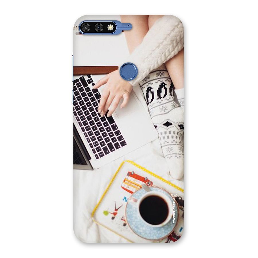 Winter Relaxation Back Case for Honor 7C