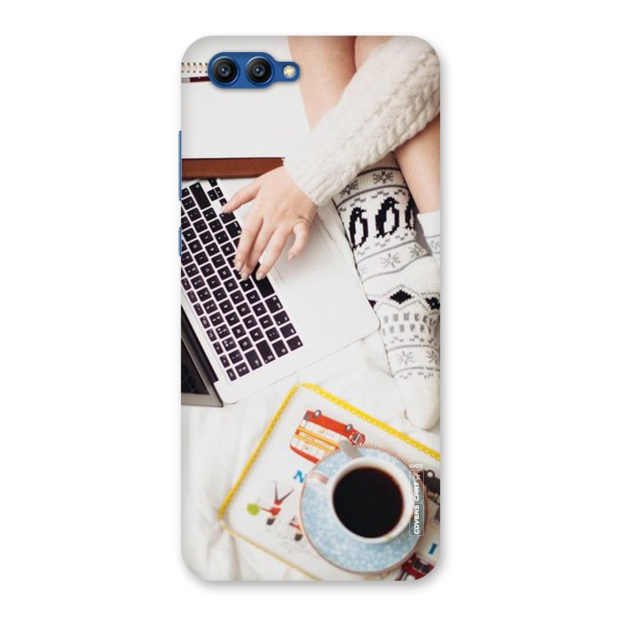 Winter Relaxation Back Case for Honor View 10