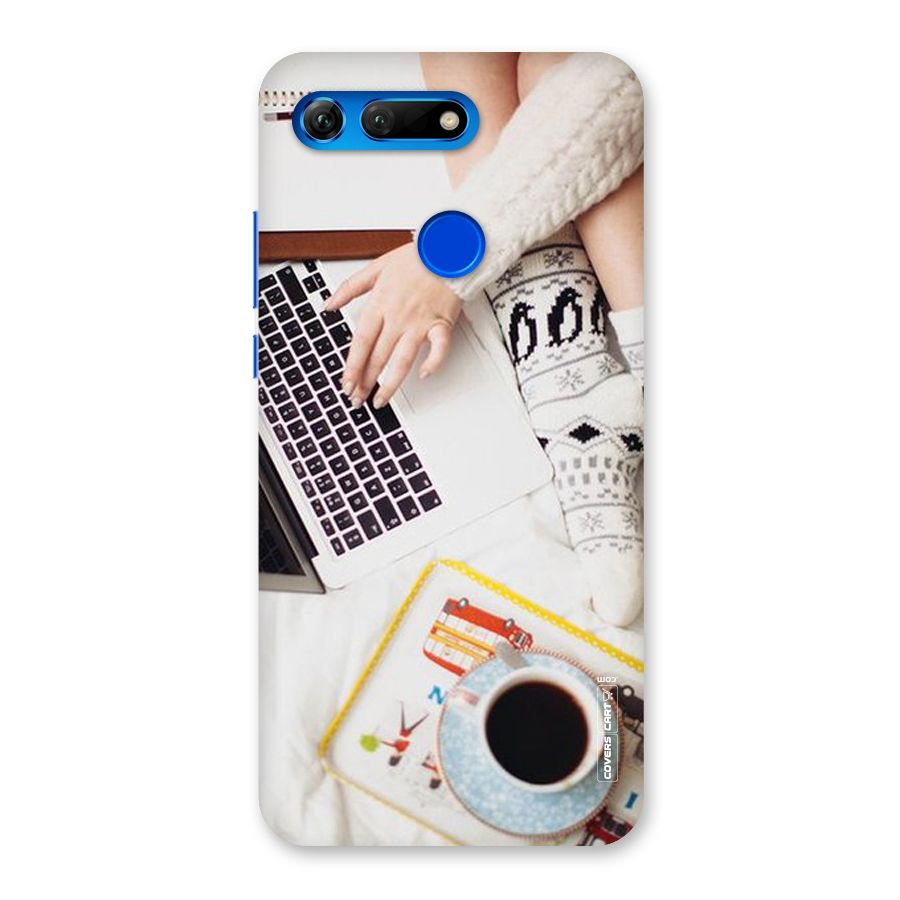 Winter Relaxation Back Case for Honor View 20