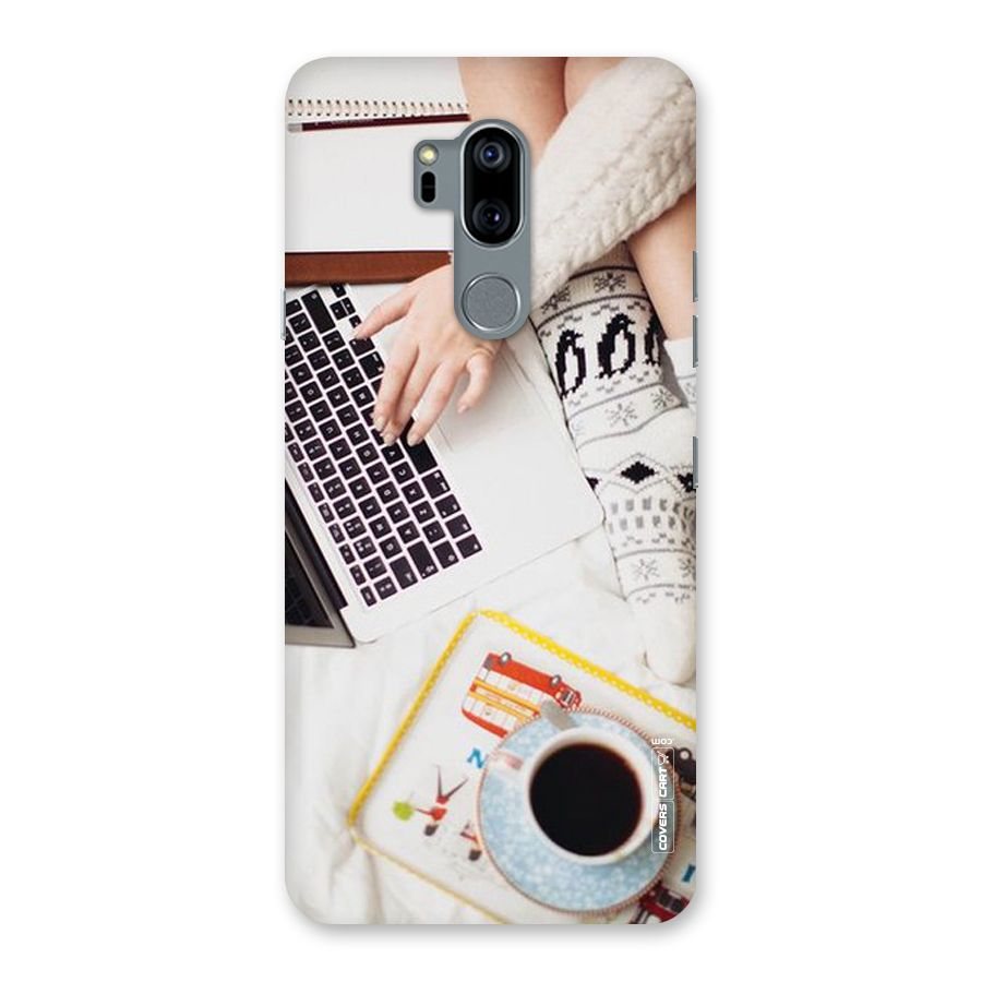 Winter Relaxation Back Case for LG G7